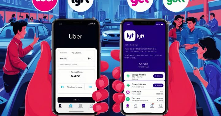 über Lyft war