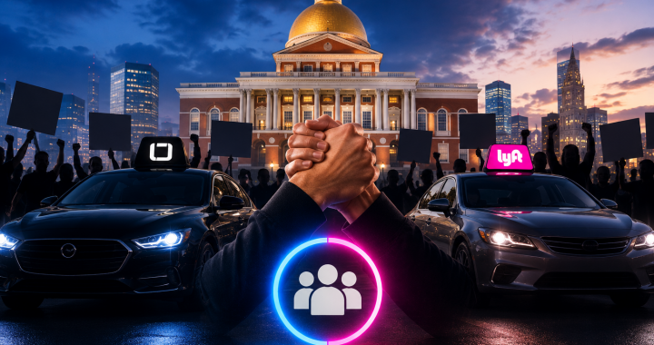 Massachusetts Uber and Lyft Union