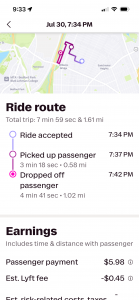lyft ride