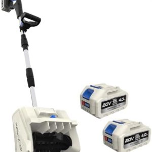 Snow Joe 20V Cordless Electric Snow Shovel Kit, X20-SNOW-4AX2