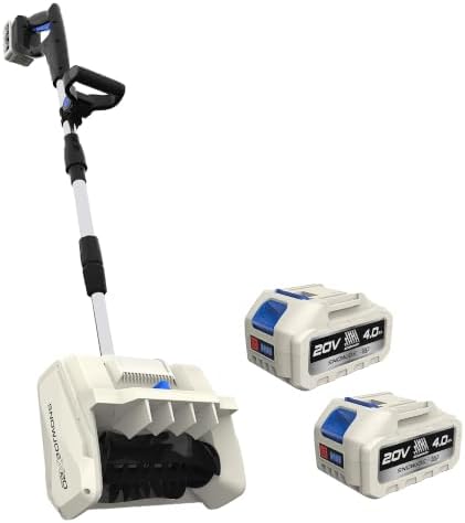 Snow Joe 20V Cordless Electric Snow Shovel Kit, X20-SNOW-4AX2