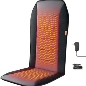 Heated Seat Cover with Fast Heat & Plush Fabric
