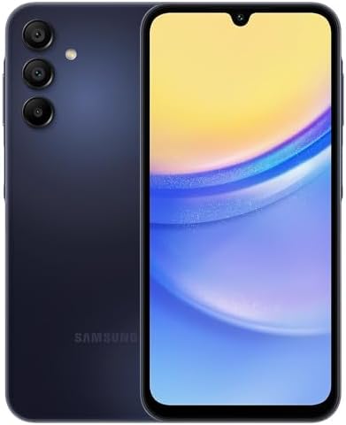 Samsung Galaxy A15 5G, 128GB, Blue Black - Unlocked (International Version) (Renewed) : Cell Phones & Accessories