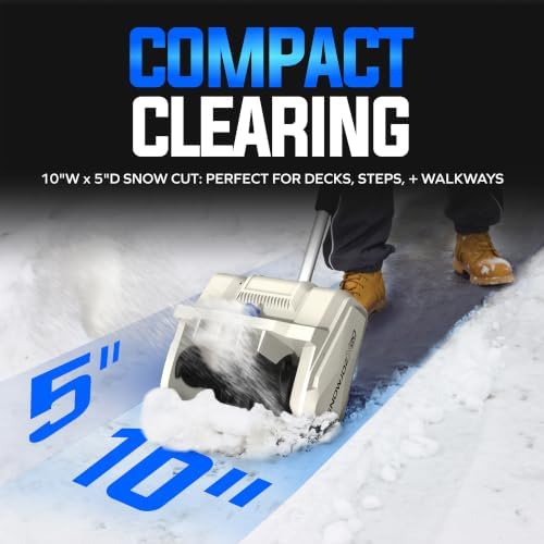 Snow Joe 20V Cordless Electric Snow Shovel Kit, X20-SNOW-4AX2 - Image 5