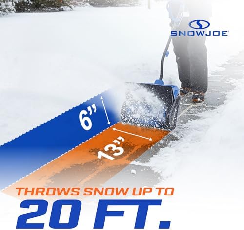 Snow Joe 24V Cordless Snow Shovel Kit with Cover and Scraper, 24V-SS13-TV1 - Image 4