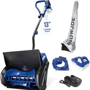 Snow Joe 24V Cordless Snow Shovel Kit with Cover and Scraper, 24V-SS13-TV1