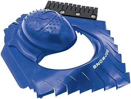 Snow Joe SJEG-DZ Ice Dozer Ice and Snow Scraper Tool | Squeegee Brush, Blue - Image 2