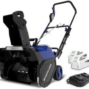 Snow Joe IONMAX 48V Cordless Electric Snow Blower Machine, 24V-X2-SB18-GO