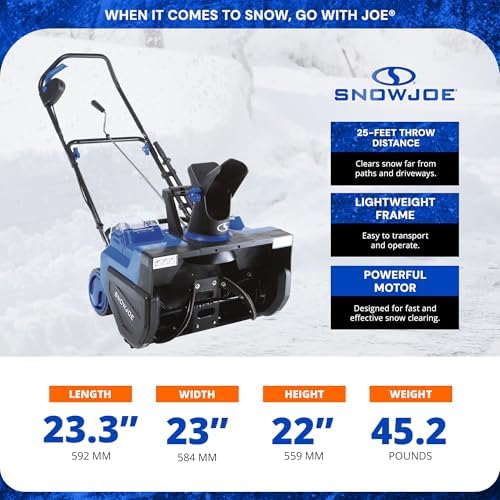 Snow Joe Cordless Snow Blower, 2X Batteries, Dual-Port Charger, 24V-X2-SB22 - Image 5