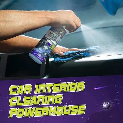 Chemical Guys, Total Interior Cleaner & Protectant, Galactic Scent, 32 oz | Cleans dash, seats, carpet, glass, vinyl and leather in one step with a Galactic scent and factory-style finish : Health & Household - Image 2