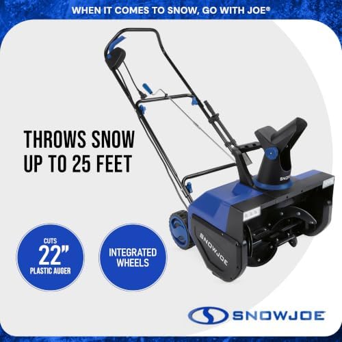 Snow Joe Corded Electric Snow Blower, 22 Clearing Path, Dual LEDs, SJ627E - Image 5
