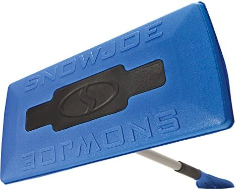 Snow Joe SJBLZD-JMB2-SJB 2-Pack Jumbo Telescoping Snow Broom + Ice Scraper, Blue/Blue - Image 2