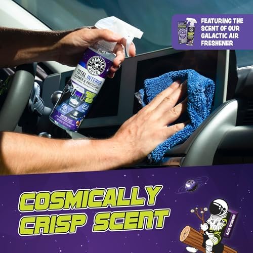 Chemical Guys, Total Interior Cleaner & Protectant, Galactic Scent, 32 oz | Cleans dash, seats, carpet, glass, vinyl and leather in one step with a Galactic scent and factory-style finish : Health & Household - Image 6