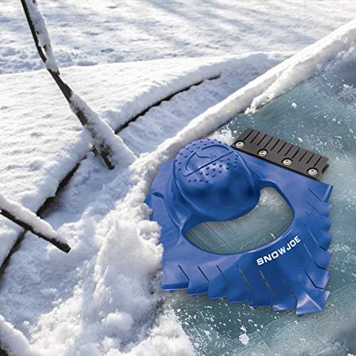 Snow Joe SJEG-DZ Ice Dozer Ice and Snow Scraper Tool | Squeegee Brush, Blue - Image 4