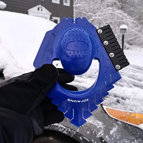 Snow Joe SJEG-DZ Ice Dozer Ice and Snow Scraper Tool | Squeegee Brush, Blue - Image 5
