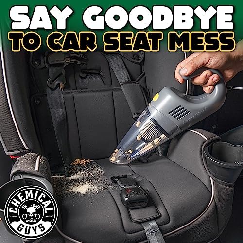 Chemical Guys EQP410 DetailVac Handheld Portable Car Vacuum, 110w 8.8amp Electric Motor, (Great for Cars, Trucks, SUVs, Motorcycles, RVs, Home, Pets, Kids, Office, and On The Go) Gray : Automotive - Image 3