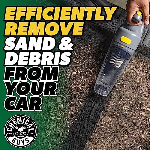 Chemical Guys EQP410 DetailVac Handheld Portable Car Vacuum, 110w 8.8amp Electric Motor, (Great for Cars, Trucks, SUVs, Motorcycles, RVs, Home, Pets, Kids, Office, and On The Go) Gray : Automotive - Image 8